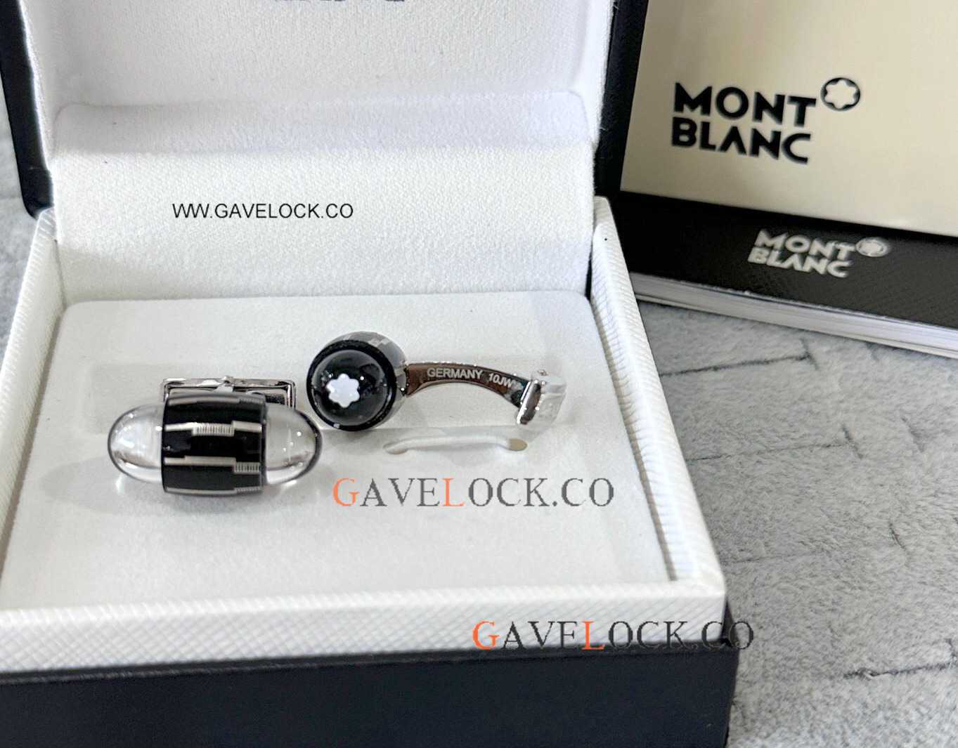 Copy Montblanc Starwalker Black Mystery Men's Cuff links